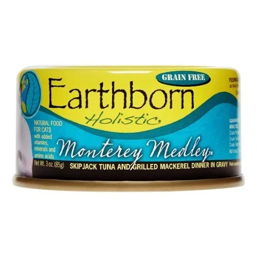 Earthborn Grain-Free Monterey Medley Canned Cat Food – 3 Oz – Case of 24