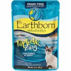 Earthborn Grain-Free RIP TIDE Tuna Wet Cat Food – 3 Oz Pouch – Case of 24
