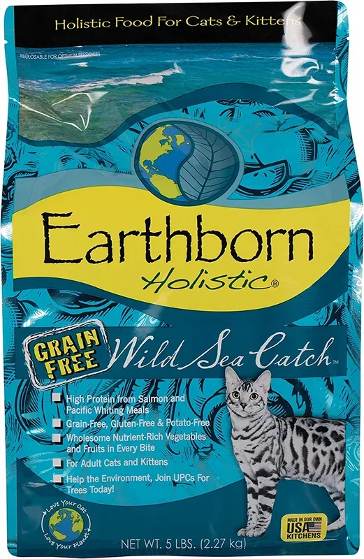 Earthborn Holistic Natural Grain-Free Dry Cat & Kitten Food