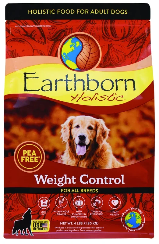 Earthborn Weight Control Dry Dog Food – 4 lbs