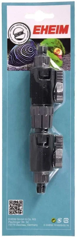 Eheim Double Tap with Quick-Release Coupling for 394 Hose