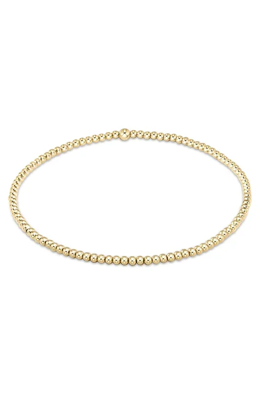 enewton Classic Gold 2mm Bead Bracelet