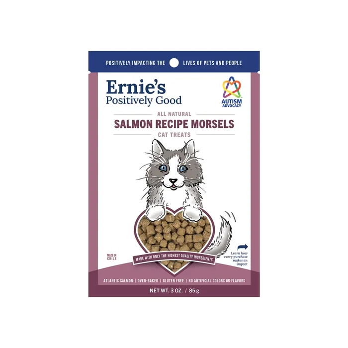 Ernie’s Positively Good Oven Baked Salmon Cat Treats