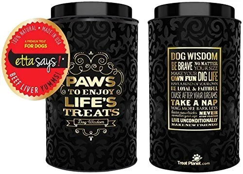 Etta Says Dog Freeze-Dried Beef Liver Gift Tin – 1.6 Oz