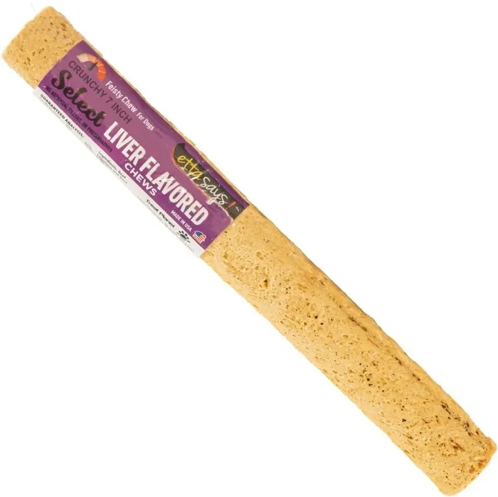 Etta Says Select Liver Dog Chew, 7″