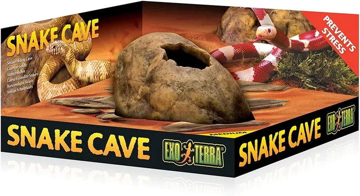 Exo Terra Snake Cave Secure Hiding Cave – Medium
