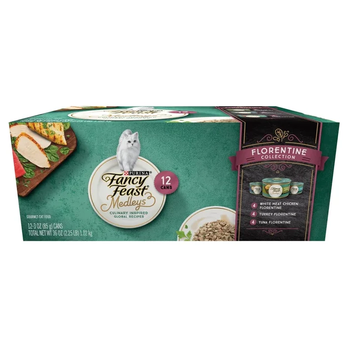 Fancy Feast Elegant Medleys Chicken Florentine Canned Cat Food