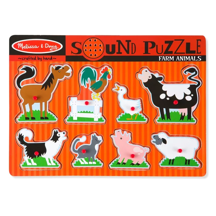 Farm Animals Sound Puzzle 726