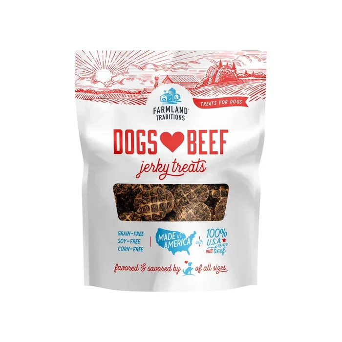Farmland Traditions Dogs Love Jerky Treats