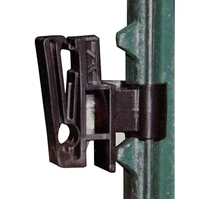 Field Guardian Metal T-Post Insulator, 25 Pack