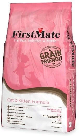FirstMate Kitten Dry Cat Food – 13.2 Lbs