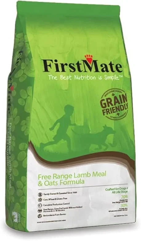FirstMate Lamb and Oat Dry Dog Food – 5 Lbs