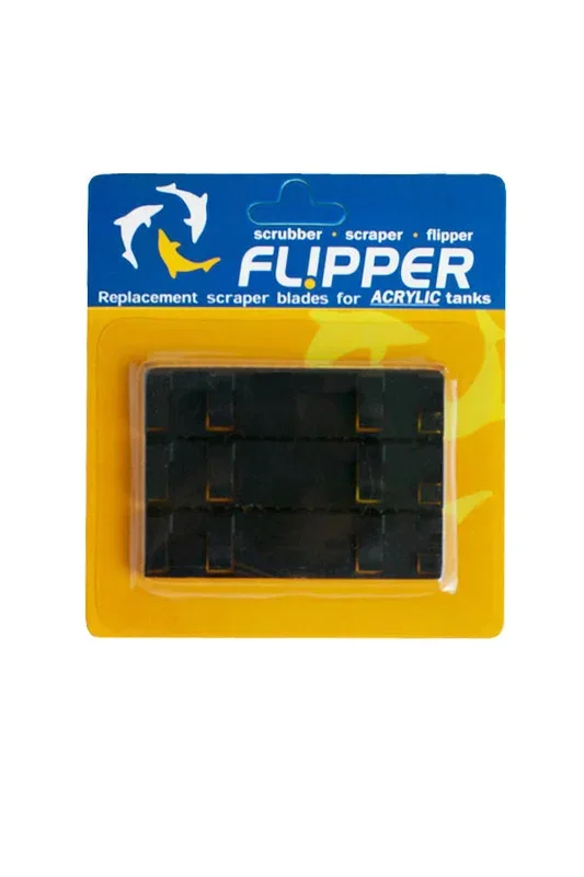 Flipper Standard Plastic Replacement Blades 3 pack