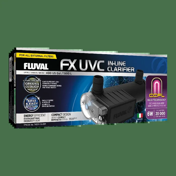 Fluval FX UVC In-Line Clarifier