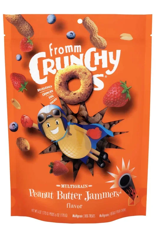 Fromm Crunchy O’s Peanut Butter Jammers Dog Treats