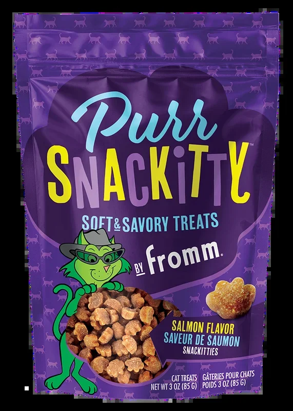 Fromm PurrSnackitty Soft & Savory Cat Treats, Salmon, 3oz