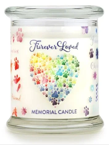 Furever Loved Memorial Candle
