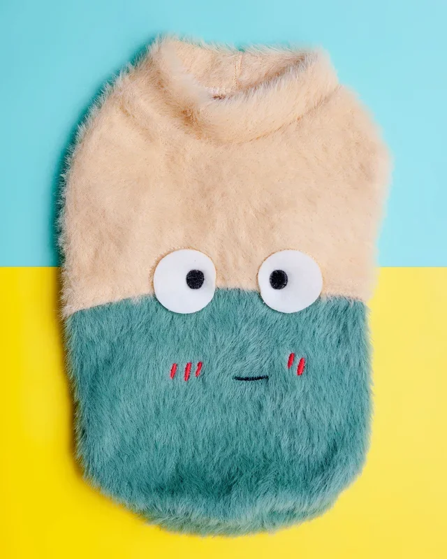 Fuzzy Monster Dog Top