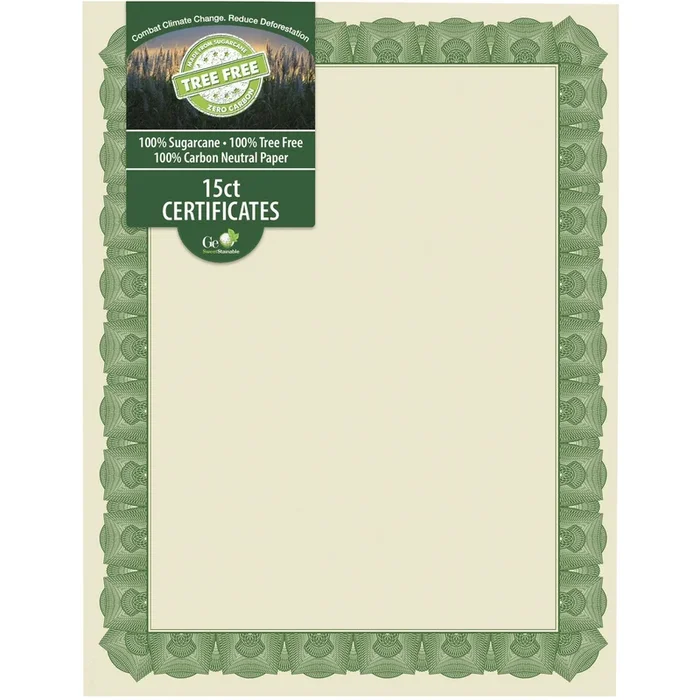 Geographics Tree Free Certificate – GEO49016