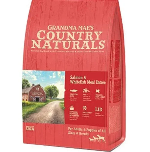 Grandma Mae’s Country Naturals Dog Salmon Whitefish Meal – 9 Oz
