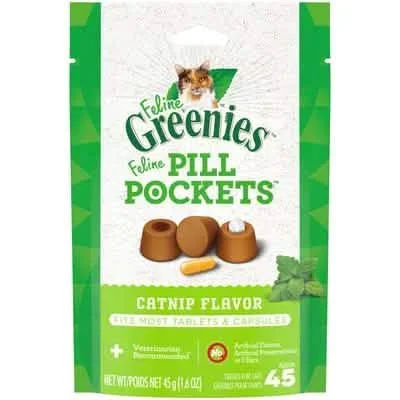 Greenies C丸袋catnip 45ct