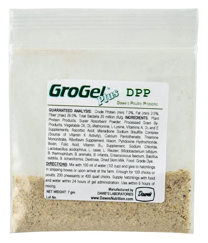 GroGel Plus with DPP Poultry Hatchling Supplement