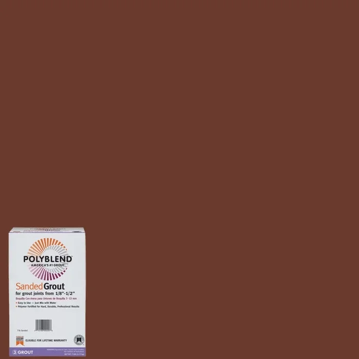 GROUT SANDED NUTMGBRWN7#