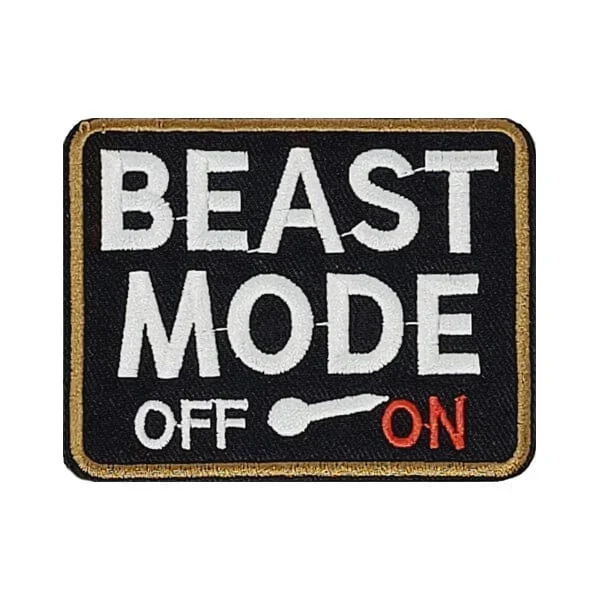 GSS – Beast Mode Off/On Tactical Embroidered Patch