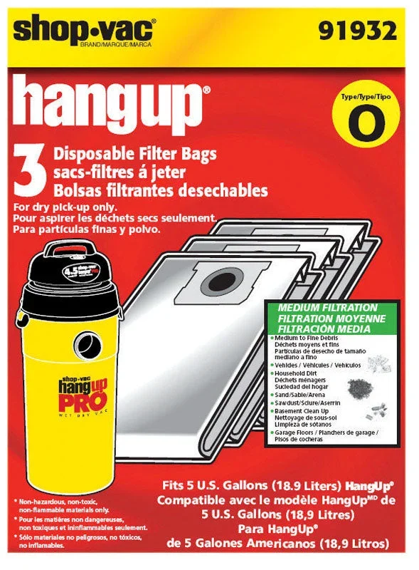 HANGUP VAC BAG 5 GAL