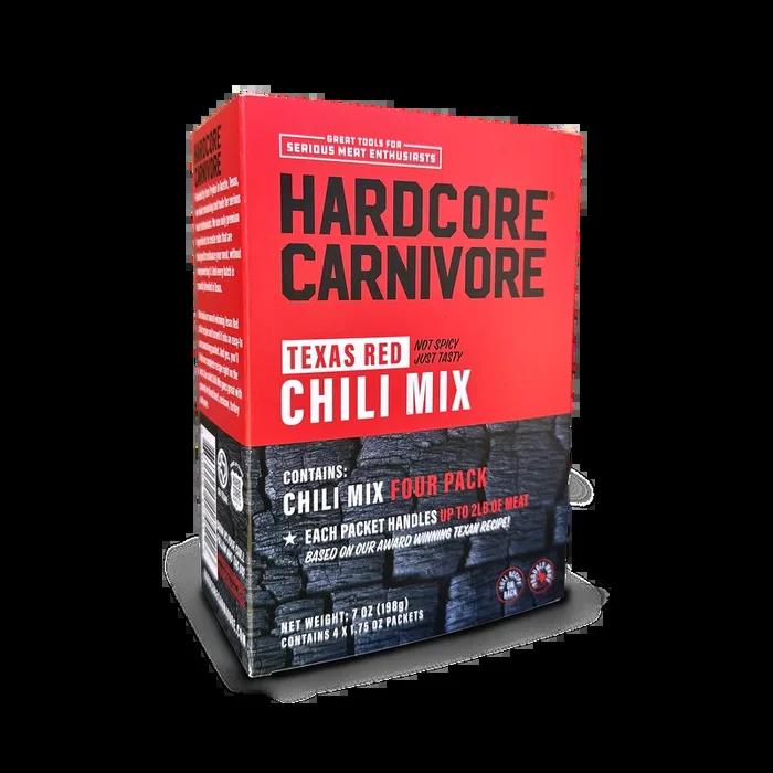 Hardcore Carnivore: Chili Mix – 4 pack box