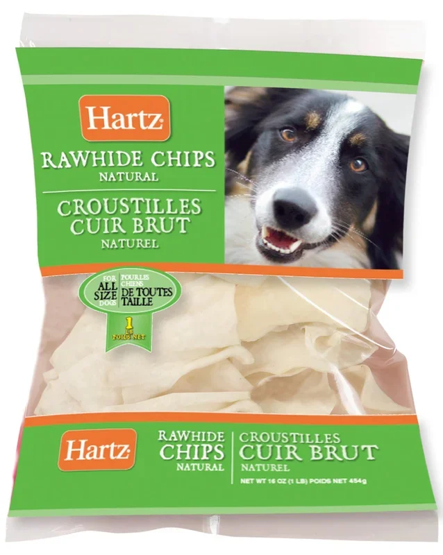 Hartz 81271 1 Lb Dental™ Rawhide Chips
