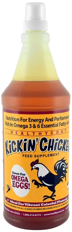 HealthyCoat Kickin’ Chicken Feed Supplement