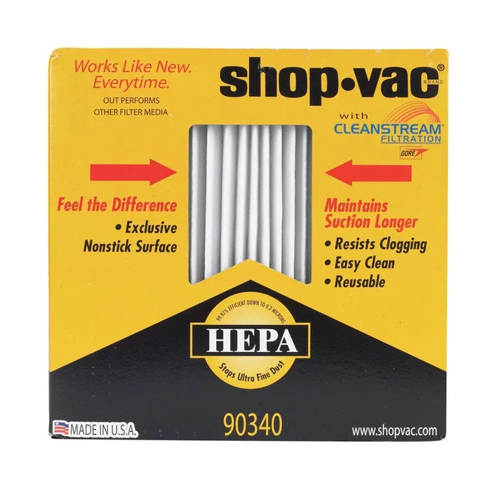 HEPA FILTER F/SHOP VAC