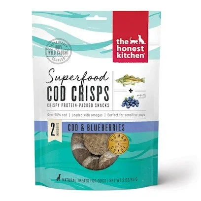 Honest Kitchen Dog Superfood Grain-Free Cod Blueberry – 3 Oz