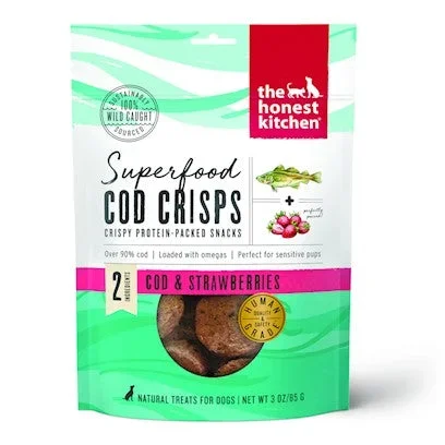 Honest Kitchen Dog Superfood Grain-Free Cod Strawberry – 3 Oz