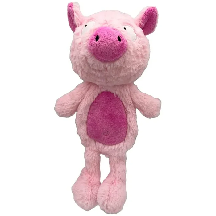 Huxley & Kent Lulubelles Power Plush Piggie Smalls Dog Toy Small