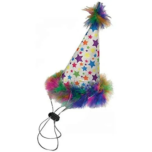 Huxley & Kent Superstar Dog Cat Party Hat Small