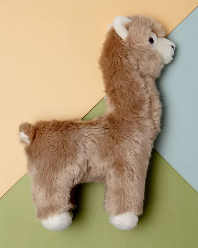 Inca Alpaca Squeaky Plush Dog Toy