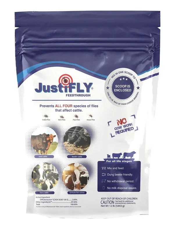 JustiFly 3%, paquete de 360 g