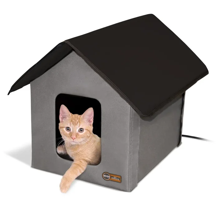 K&H Pet Products Heated Outdoor Kitty House