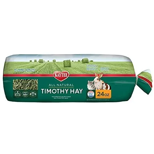 Kaytee Timothy Hay Mini Bale – 24 oz