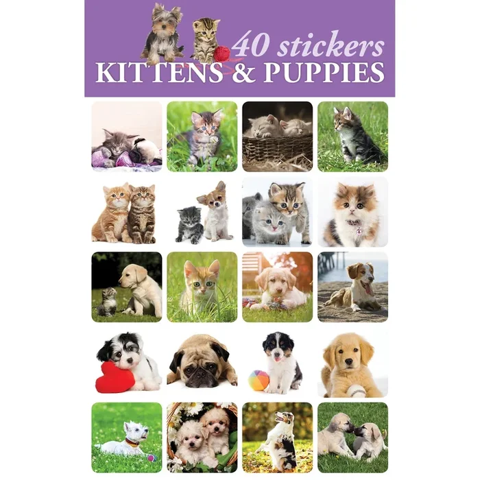 Kittens and Puppies Stickers 2987