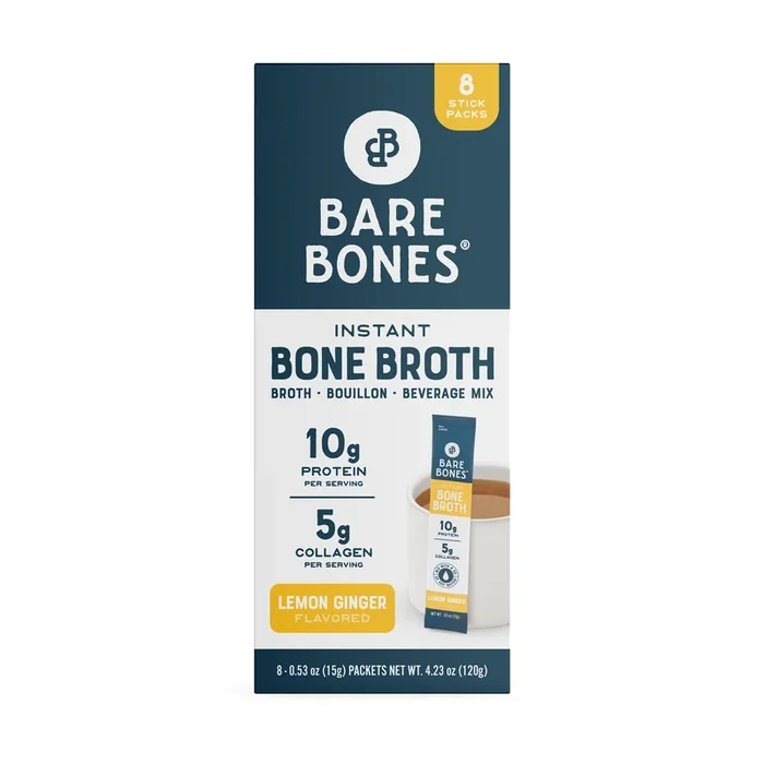 Lemon Ginger Instant Bone Broth