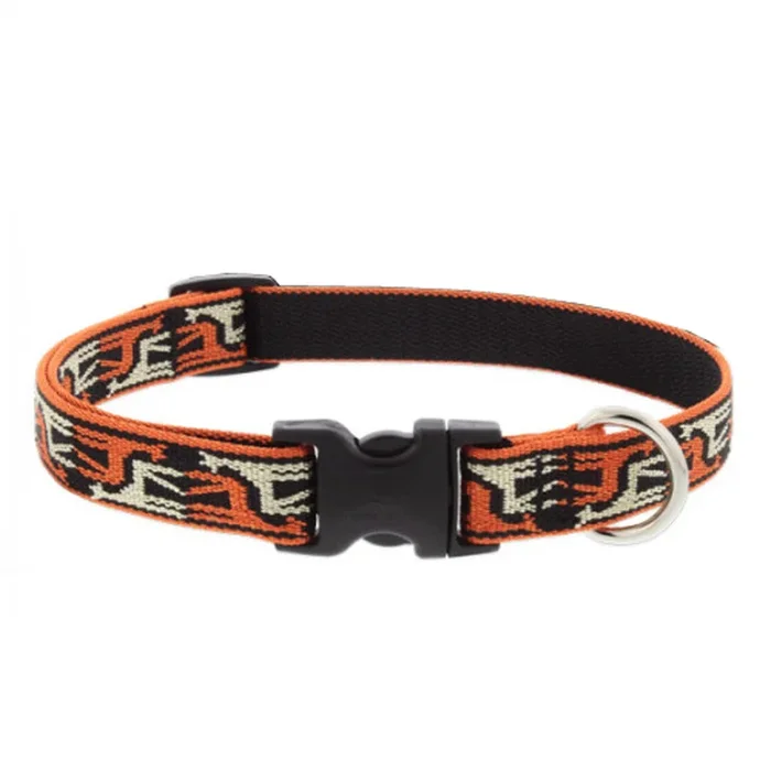 Lupine Adjustable Dog Collar 3/4″ Wide X 13″-22″ Neck Size Giraffes