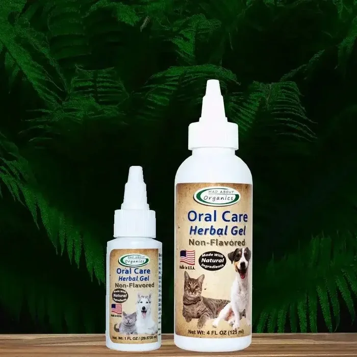 Mad About Organics Herbal Gel for Pet Oral Care