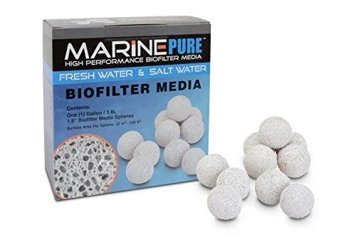 MarinePure Biofilter Media Spheres – 1.5″ – 1 gal