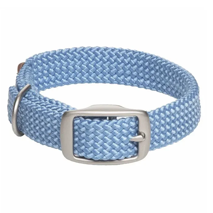 Mendota Pet Lime Double Braid Collar, 21″