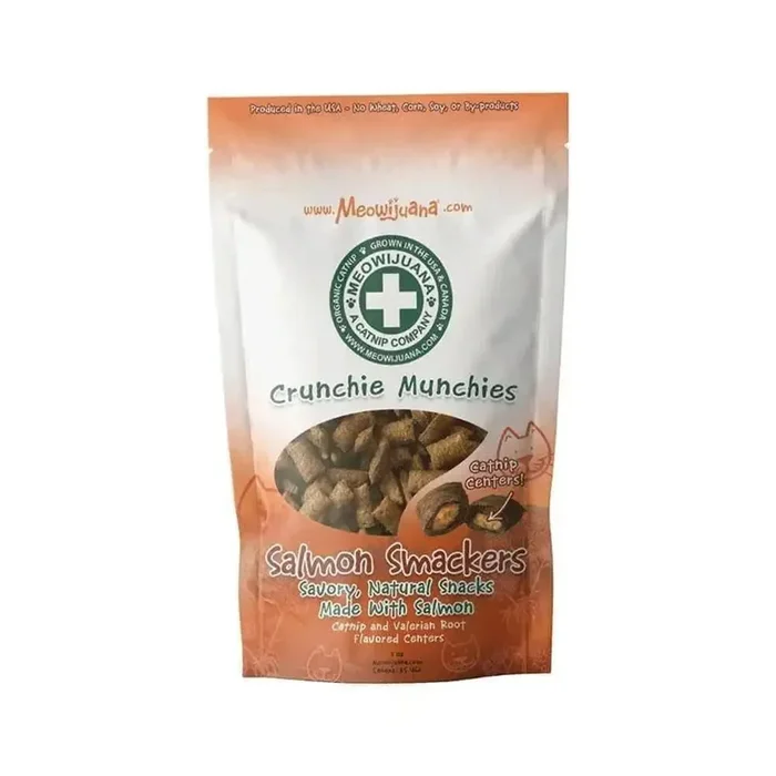 Meowijuana® Crunchie Munchie Salmon Cat Treats 3 Oz