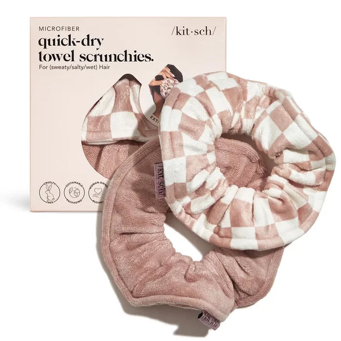 Microfiber Quick-Dry Towel Scrunchies
