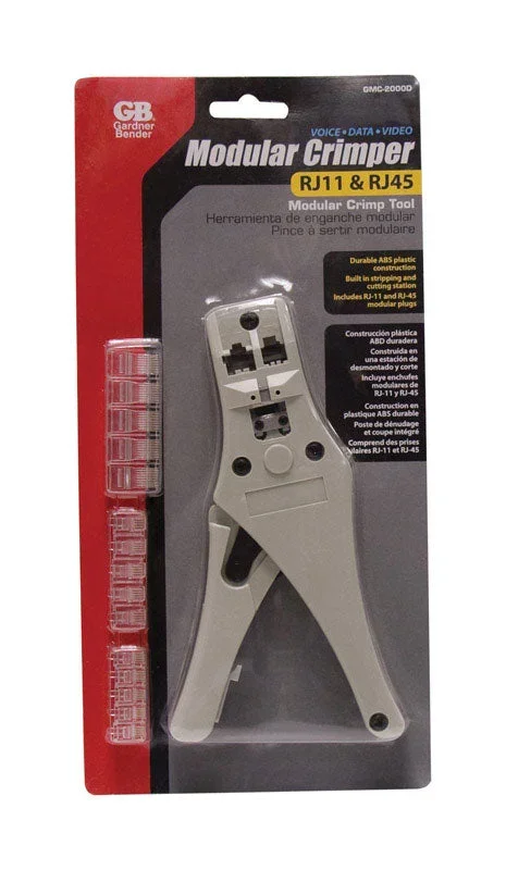 Modular Plug Crimp Tool